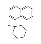 1-(1-methylcyclohexyl)naphthalene结构式