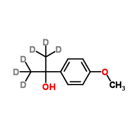 2-P-Anisyl-2-propanol-d6 Structure