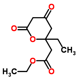 Diethyl 3-oxoheptanedioate Structure