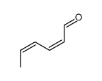 hexa-2c,4c-dienal结构式