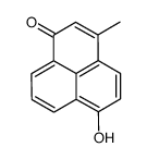 6-hydroxy-3-methylphenalen-1-one Structure