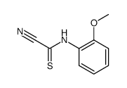 1-[(cyanocarbonothioyl)amino]-2-methoxybenzene结构式