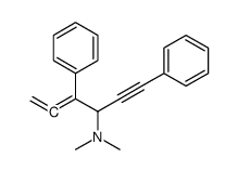 N.N-Dimethyl-2-phenyl-1-<2-phenyl-aethinyl>-butadien-(2.3)-ylamin Structure