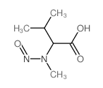 3-methyl-2-(methyl-nitroso-amino)butanoic acid结构式