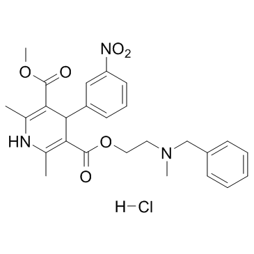 Nicardipine Hydrochloride structure