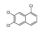 1,6,7-trichloronaphthalene Structure