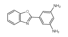 5-BENZOOXAZOL-2-YL-BENZENE-1,3-DIAMINE Structure