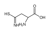 (2S)-2,4-diamino-4-sulfanylidenebutanoic acid Structure