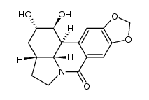 α-dihydrolycorine lactam Structure