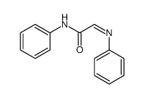 N-phenyl-2-phenyliminoacetamide Structure