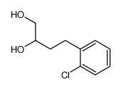 4-(2-chlorophenyl)butane-1,2-diol结构式