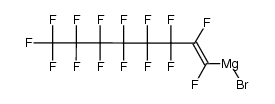 perfluoro-1-octenylmagnesium bromide Structure