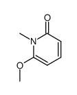 N-methyl-6-methoxy-2-(1H)-pyridone结构式