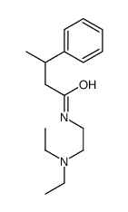 N-[2-(Diethylamino)ethyl]-3-phenylbutyramide结构式