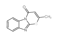 4H-[1,3]Thiazino[3,2-a]benzimidazol-4-one,2-methyl-结构式