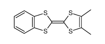 dimethyl benzotetrathiafulvalene Structure