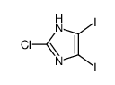 2-chloro-4,5-diiodoimidazole结构式