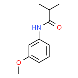 Propanamide, N-(3-Methoxyphenyl)-2-Methyl- structure