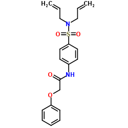 N-[4-(Diallylsulfamoyl)phenyl]-2-phenoxyacetamide Structure