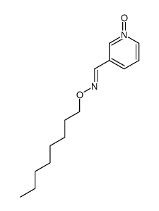 1-Oxy-pyridine-3-carbaldehyde O-octyl-oxime结构式