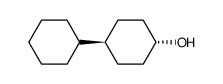 trans-4-cyclohexylcyclohexanol Structure