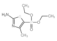 5-diethoxyphosphoryl-4-methyl-1,3-thiazol-2-amine picture