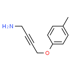 2-Butyn-1-amine,4-(4-methylphenoxy)-(9CI) picture