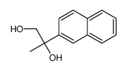 2-naphthalen-2-ylpropane-1,2-diol Structure