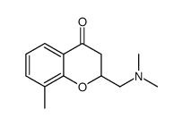 4-Chromanone,2-[(dimethylamino)methyl]-8-methyl-(8CI) picture