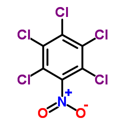 Pentachloronitrobenzene Structure