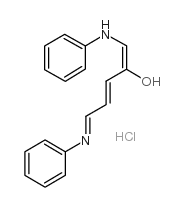 1-PHENYLAMINO-5-PHENYLIMINO-1,3-PENTADIEN-2-OL HYDROCHLORIDE structure