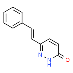 6-STYRYL-3-PYRIDAZINOL Structure