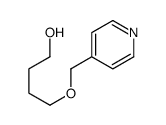 4-(pyridin-4-ylmethoxy)butan-1-ol Structure