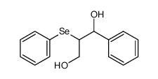 2-phenylseleno-1,3-dihydroxy-1-phenylpropane Structure