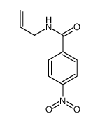 N-Allyl-4-nitrobenzamide结构式