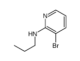 3-BROMO-2-PROPYLAMINOPYRIDINE结构式