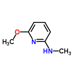 2-甲氧基-6-甲氨基吡啶结构式