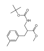 2-N-Boc-2-氨基甲基)-3-间甲苯基丙酸甲酯图片