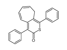 1,4-diphenyl-9H-cyclohepta[c]thiopyran-3-one Structure