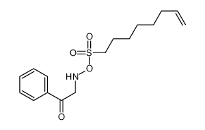 (phenacylamino) oct-7-ene-1-sulfonate Structure