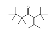 3-tert-butyl-2,5,5,6,6-pentamethylhept-2-en-4-one结构式