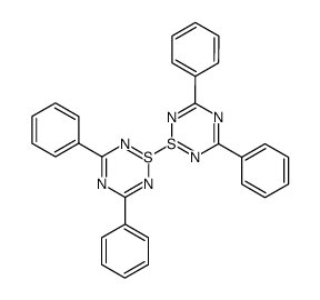 3,5-diphenyl-λ3-1,2,4,6-thiatriazinyl结构式