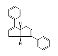 (3aR,6aR)-3,6-二苯基-1,3a,4,6a-四氢并环戊二烯结构式