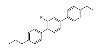 2-fluoro-1,4-bis(4-propylphenyl)benzene Structure