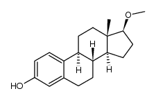 17β-methoxyestra-1,3,5(10)-trien-3-ol Structure