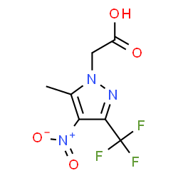 [5-Methyl-4-nitro-3-(trifluoromethyl)-1H-pyrazol-1-yl]acetic acid picture