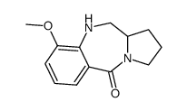 9-Methoxy-1,2,3,10,11,11a-hexahydro-benzo[e]pyrrolo[1,2-a][1,4]diazepin-5-one Structure