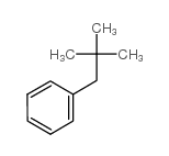 (2,2-二甲基丙基)苯结构式