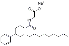 N-Hexadecanoyl-D-phenylglycine sodiuM salt Structure