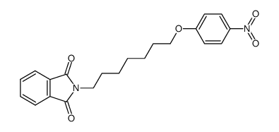 N-[7-(4-nitro-phenoxy)-heptyl]-phthalimide Structure